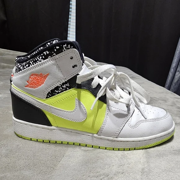 Colorful High-Top Sneakers